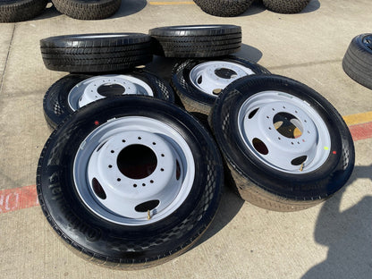 19.5" Ford F-450 Dually F-550 rims wheels RAM 4500 OEM 10x225 2024 2025 2026 NEW