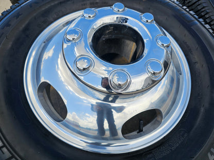 17" Ford F-350 Dually OEM 10477 10478 rims wheels SET tires MICHELIN NEW