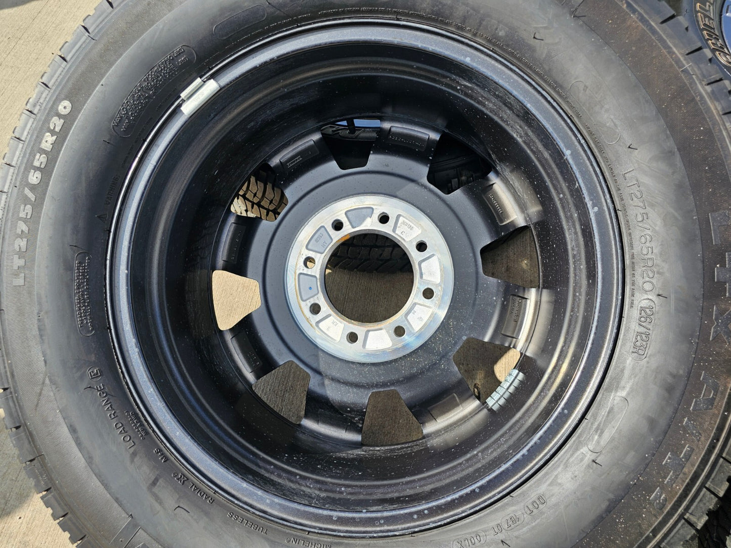 20" Ford F-250 F-350 OEM gray Lariat 10485 10296 wheels rims MICHELIN