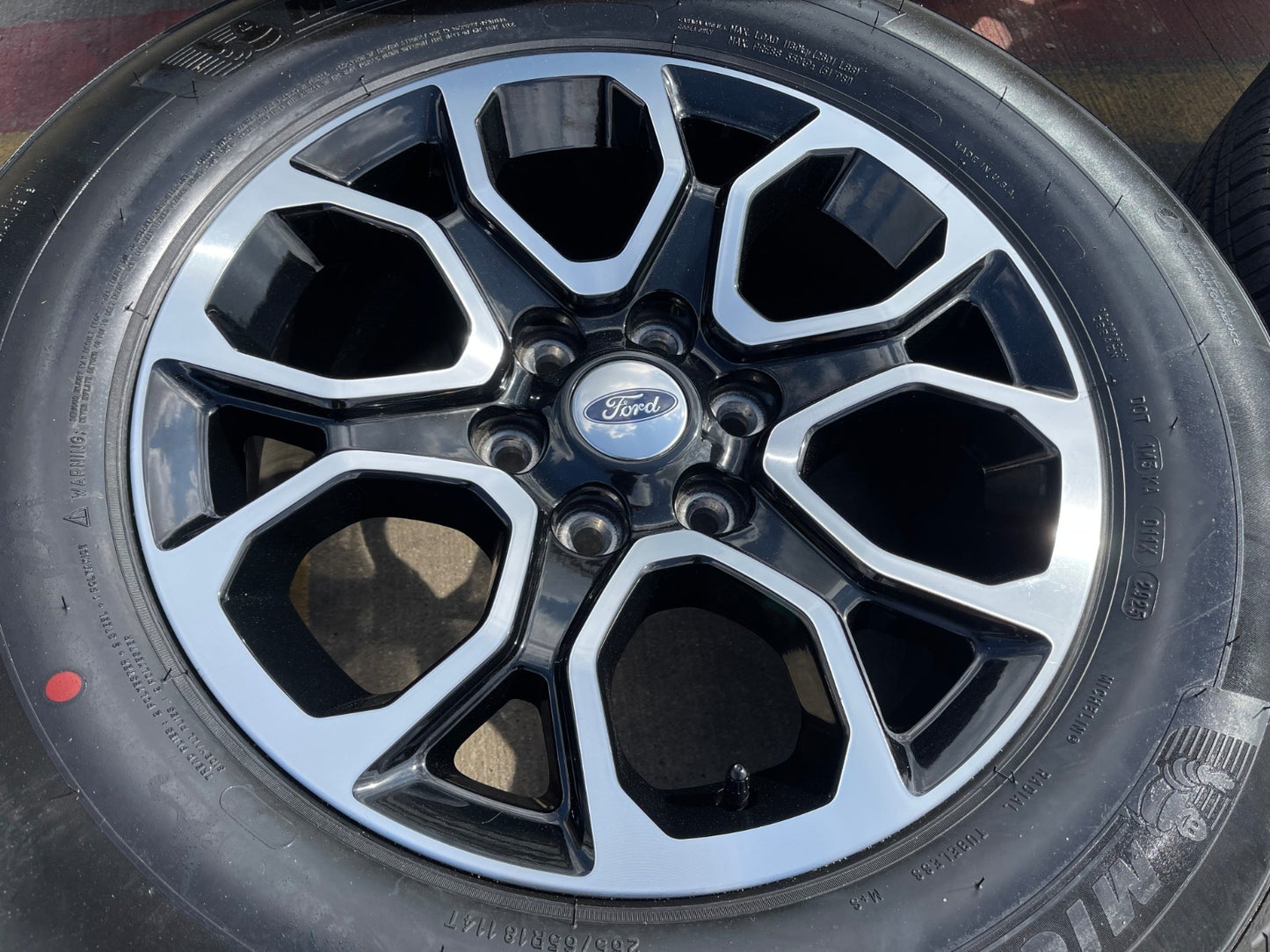 18" Ford F-150 OEM rims wheels 10438 Expedition 2024 2025 2026 2027 MICHELIN NEW