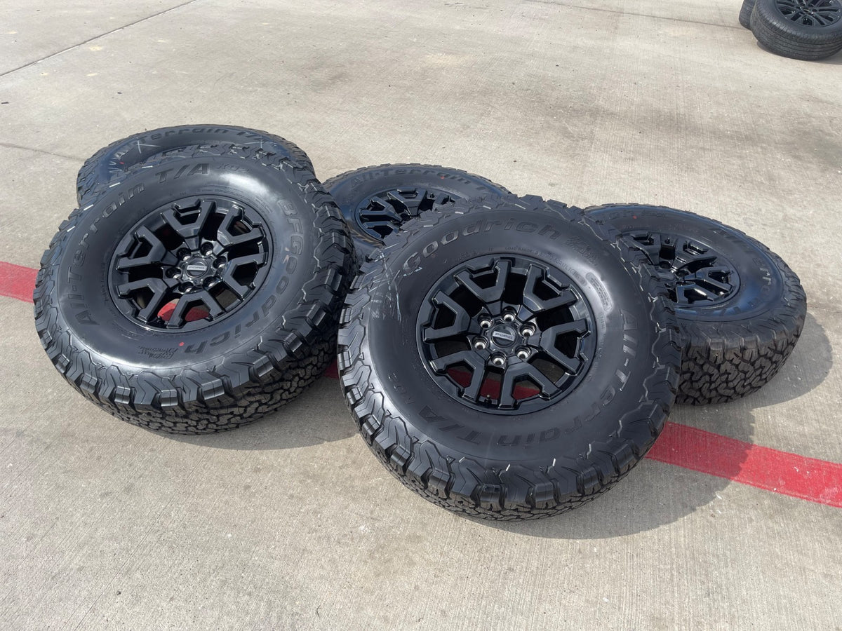 17" Ford F-150 Raptor Bronco OEM 10461 rims wheels SET 2026 2027 BFG KO2 SET NEW
