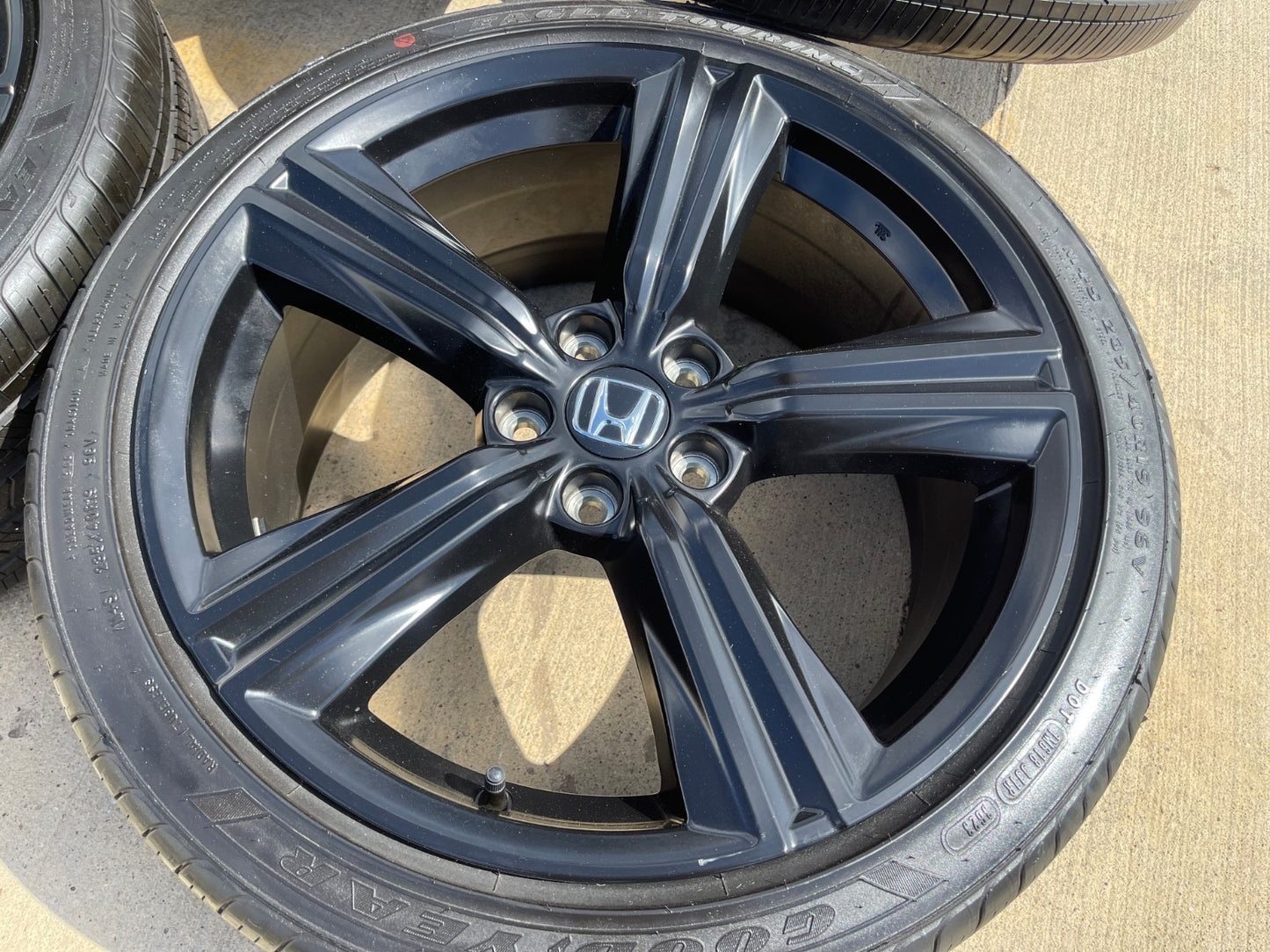 19" Honda Accord OEM Replica Sport wheels rims 60307 190340 Civic SET GOODYEAR