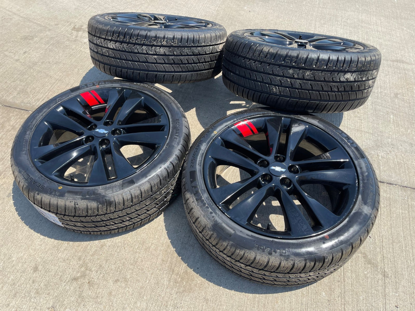 18" Chevy Cruze Trax Sonic REDLINE OEM wheels rims 5477 5828 5x105