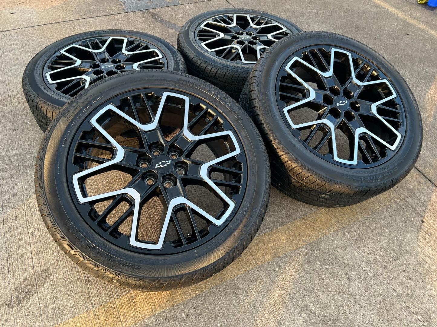 21" Chevy Blazer RS GMC Acadia OEM 95471 wheels rims Traverse 2023 2024 2025 NEW
