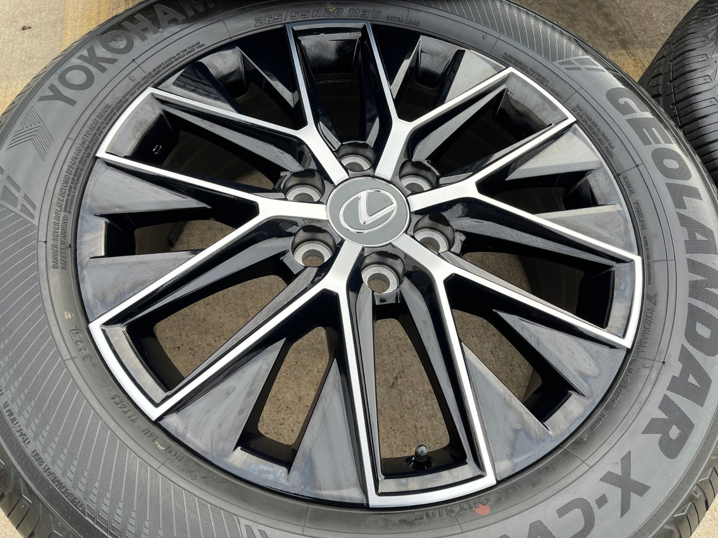 20" Lexus GX550 OEM wheels rims Toyota Land Cruiser Tundra 10545 LX600 2026 NEW
