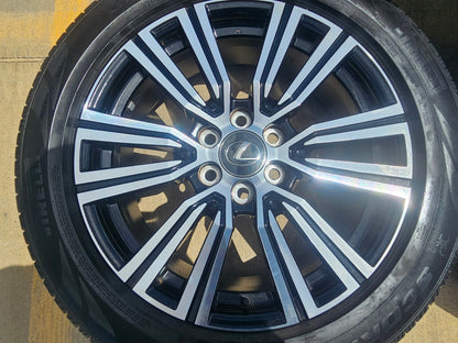 22" Lexus LX600 GX550 OEM wheels rims 74402 Toyota Tundra Sequoia SET PIRELLI