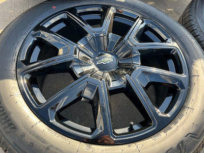 22" Chevy Tahoe Silverado RST OEM 14035 wheels rims 2022 2023 2024 NEW