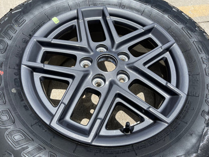 17" Jeep Wrangler Rubicon Sport S OEM wheel rim 51649 Gladiator DUELER A/T NEW