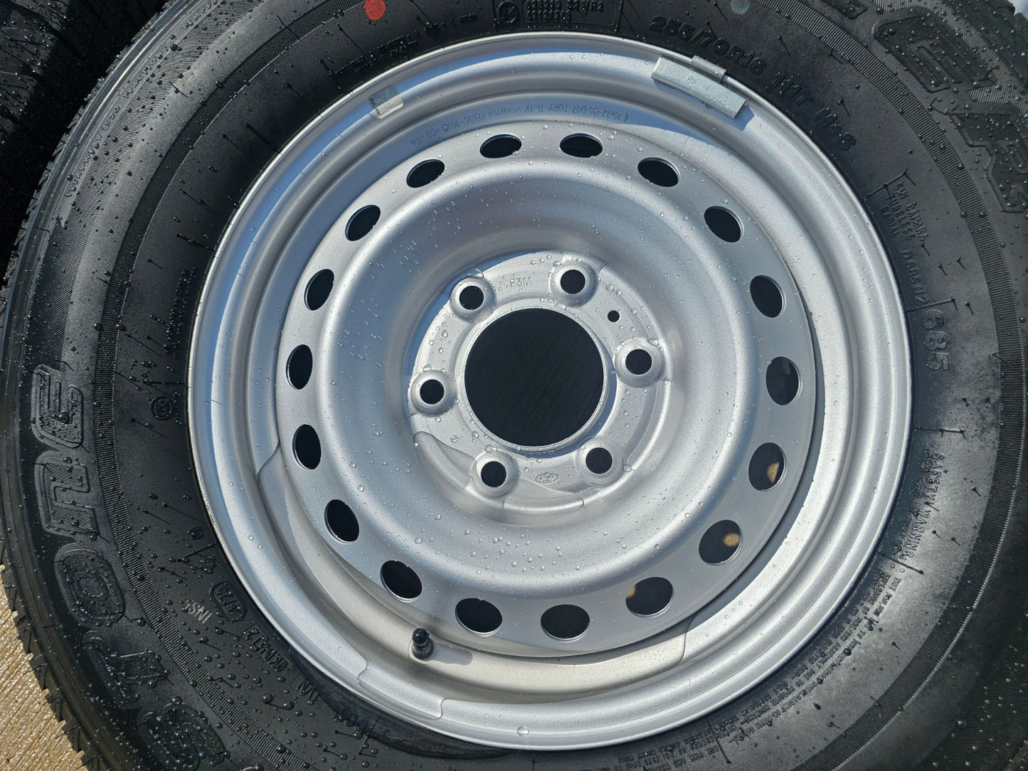 16" Ford Bronco steel wheels rims SET 10226 Ranger 2024 2025 2026 2027 SET NEW