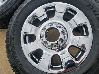 20" Ford F-250 F-350 OEM LARIAT LIMITED 10295 25085 10552 wheels rims CHROME NEW