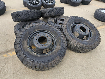 17" Dodge Ram 3500 Dually Laramie 8x200 wheels rims 2703 2704 OEM TOYO M/T 33"