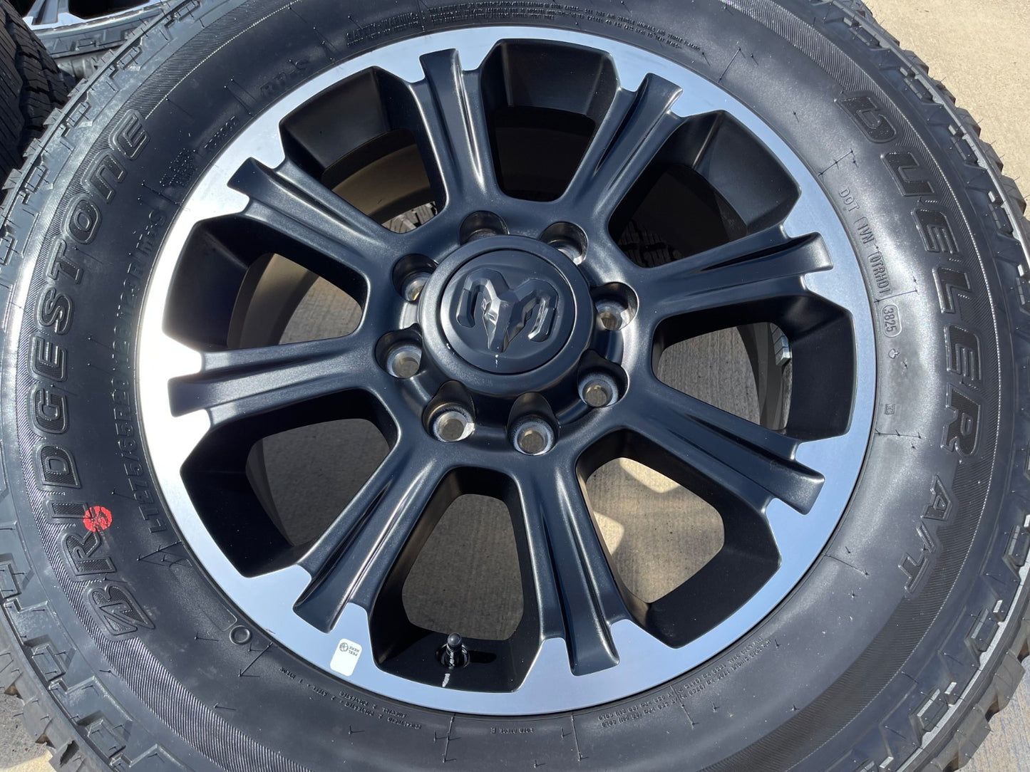 20" Dodge Ram 2500 3500 LARAMIE OEM 95578 wheels rims A/T SET 2025 2026 2027 NEW