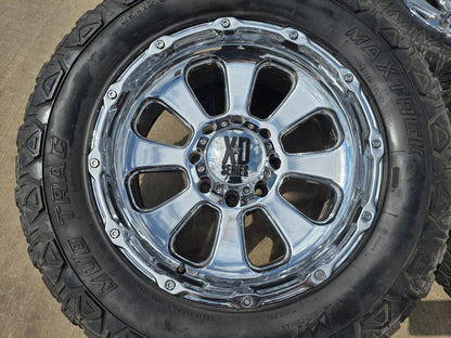 20x9 20" XD Series XD799 Ford F-250 F-350 rims wheels 8x170 -12 35"