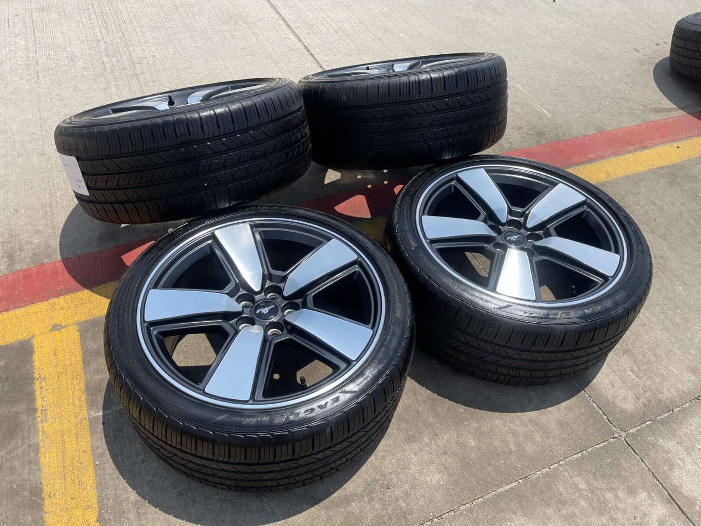 20" Ford Mustang GT OEM wheels rims 60th ANNIVERSARY SET 2024 2025 2026 2027 NEW