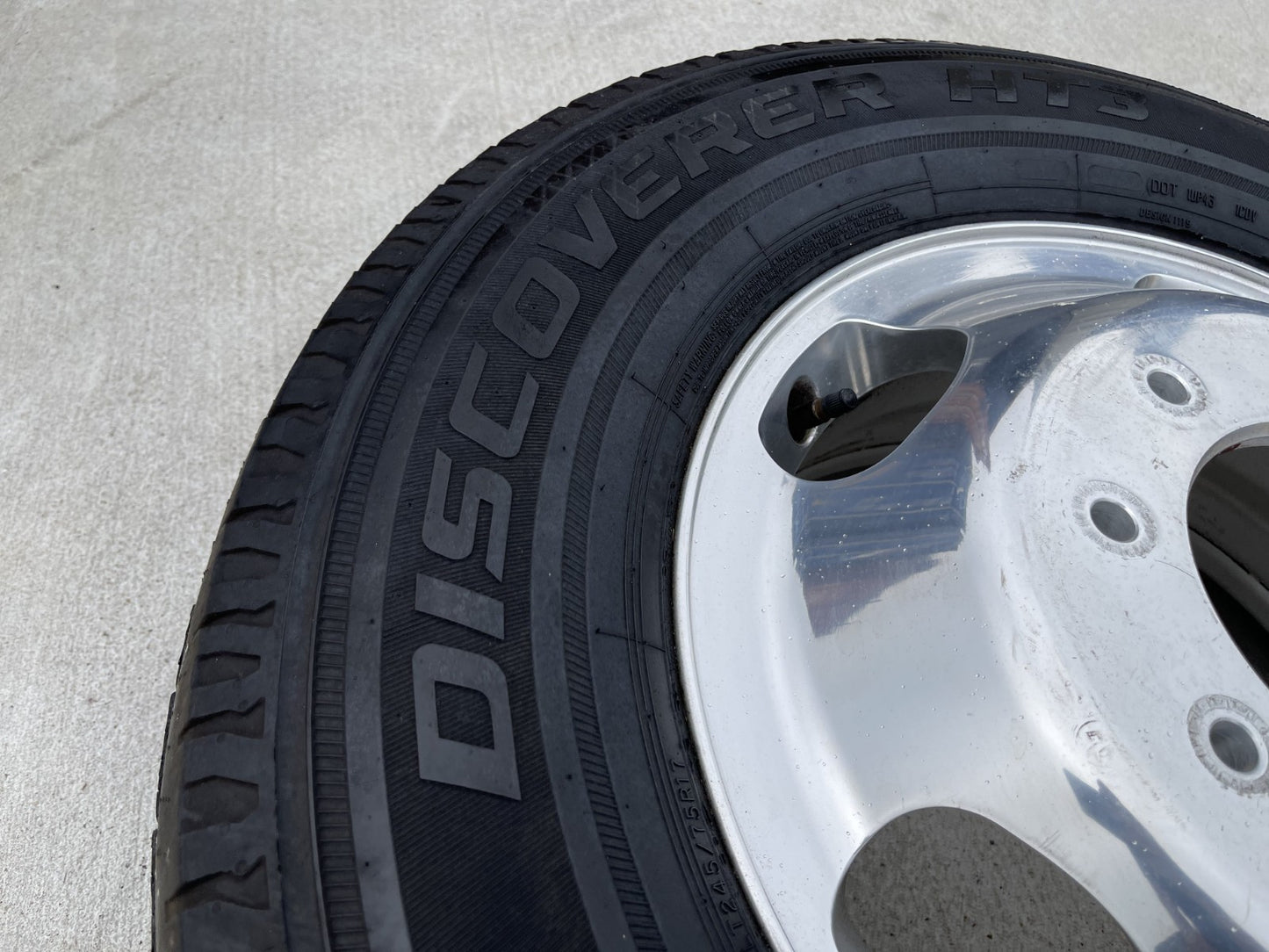 17" Ford F-350 Dually OEM 10477 FRONT rim wheel tire spare single COOPER