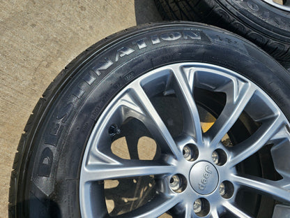 17" Jeep Cherokee wheels OEM rims Compass Renegade 9201 tires