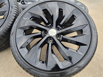 21" Lucid Air OEM Grand Touring black wheels rims 2022 2023 2024 2025 2026 NEW