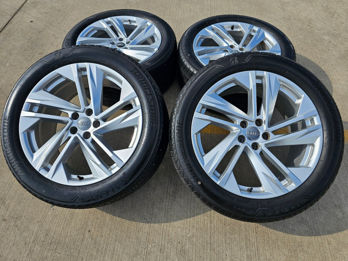 20" Audi Q7 OEM wheels rims Q8 RS S VW Atlas 12053 tires 2021 2022 2023 2024