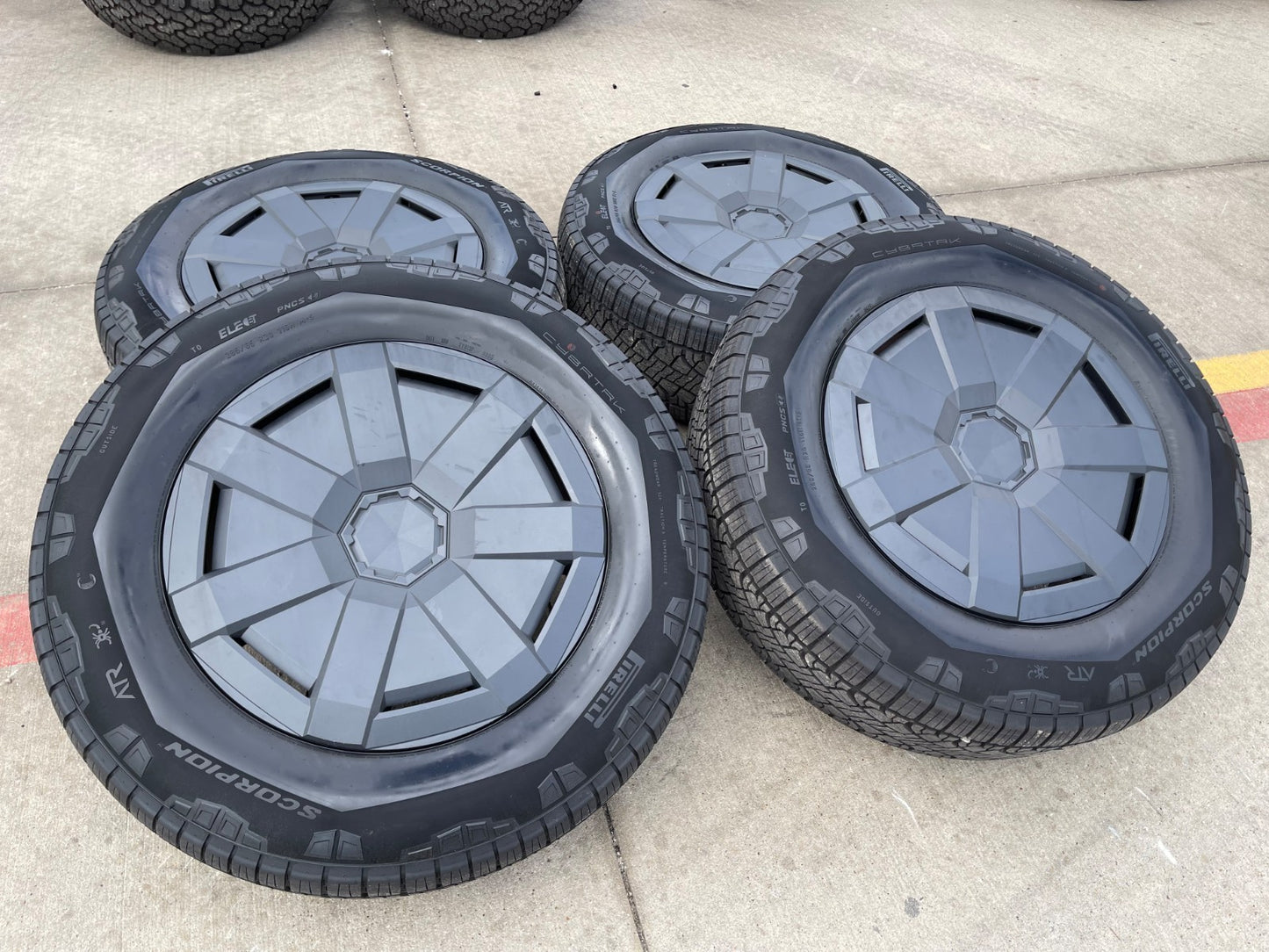(1) 20" Tesla Cyber Truck OEM 94166 wheel rim 2024 2025 2026 2027 Cybertruck NEW