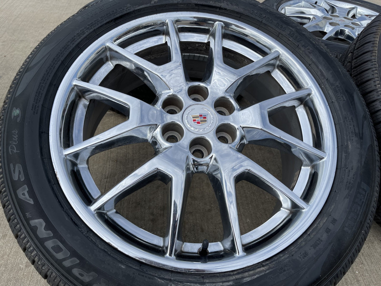 20" Cadillac SRX XT6 XT5 OEM 4709 CHROME wheels rims Blazer GMC Acadia