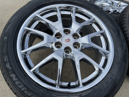 20" Cadillac SRX XT6 XT5 OEM 4709 CHROME wheels rims Blazer GMC Acadia
