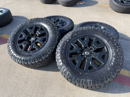 17" Nissan Frontier OEM Desert Runner 62832 wheels rims tires DURATRAC A/T