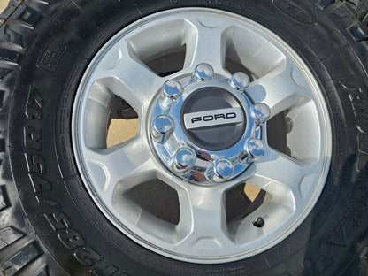 17" Ford F-250 F-350 OEM rims wheels 3950 tires NITRO 34" DISCOUNTED