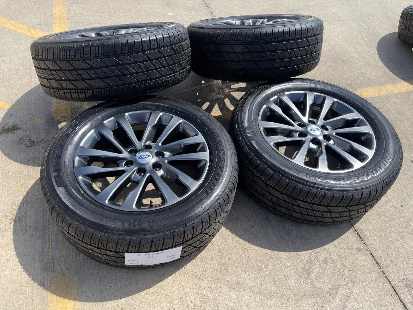 20" Ford Expedition F-150 OEM rims wheels 10144 SET Limited BRIDGESTONE