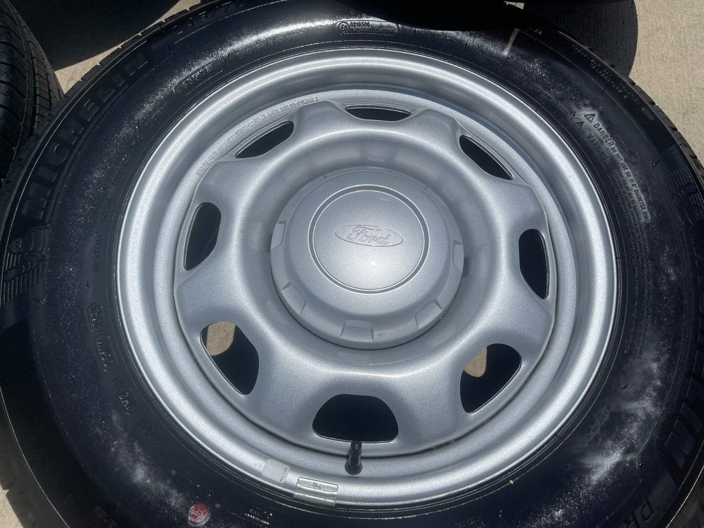 17" Ford F-150 OEM rims wheels 3857 steel  2025 2026 2027 NEW MICHELIN HUGE SALE