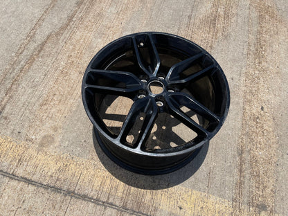 20x10 Chevy Corvette OEM wheel rim 5639 5641 black REAR 2015 2016 2017 2018 2019