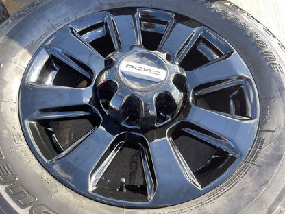20" Ford F-250 F-350 Platinum OEM rims wheels 10103 tires BRIDGESTONE A/T NEW