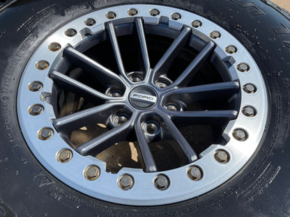 (5) 17" Ford F-150 Raptor OEM rims wheels TRUE BEADLOCK 96450 Expedition BFG 37"
