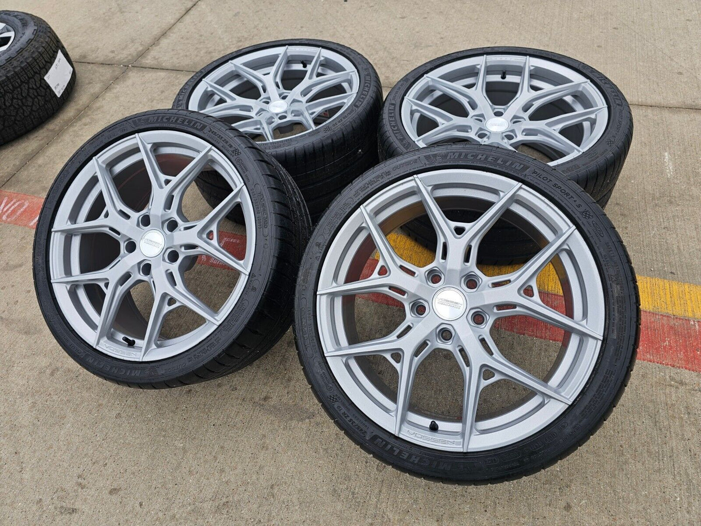 19" + 20" VOSSEN HF-5 Chevy Corvette C8 OEM wheels rims tires NEW