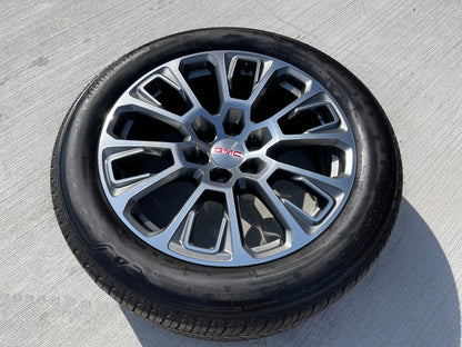 22" GMC Yukon Sierra DENALI wheel rim Tahoe (1) OEM RIM# 87835100 FITS 2005-2027