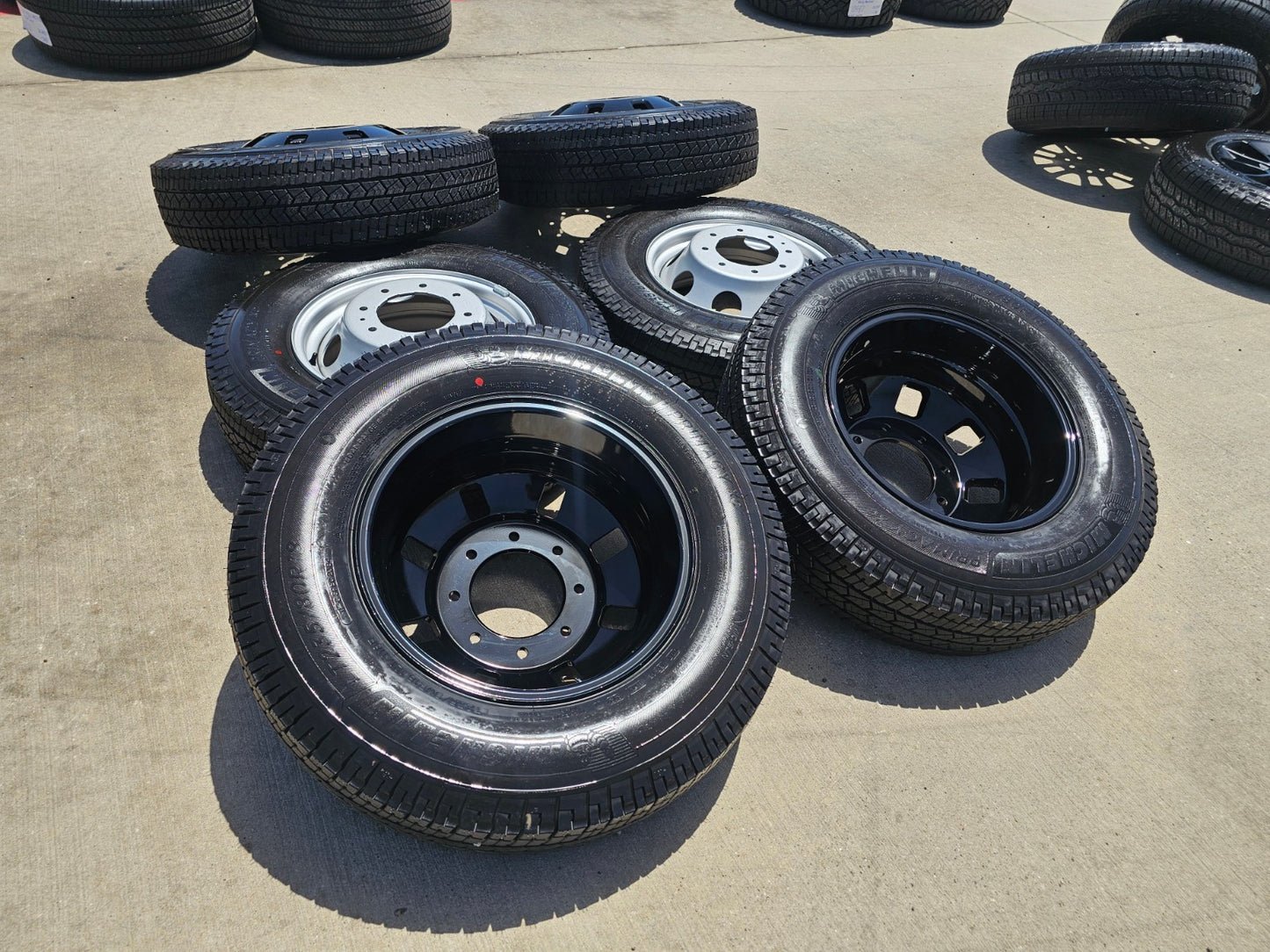 18" GMC Sierra 3500 DENALI Dually rims wheels OEM 14127 14129 SET 2025 2026 NEW