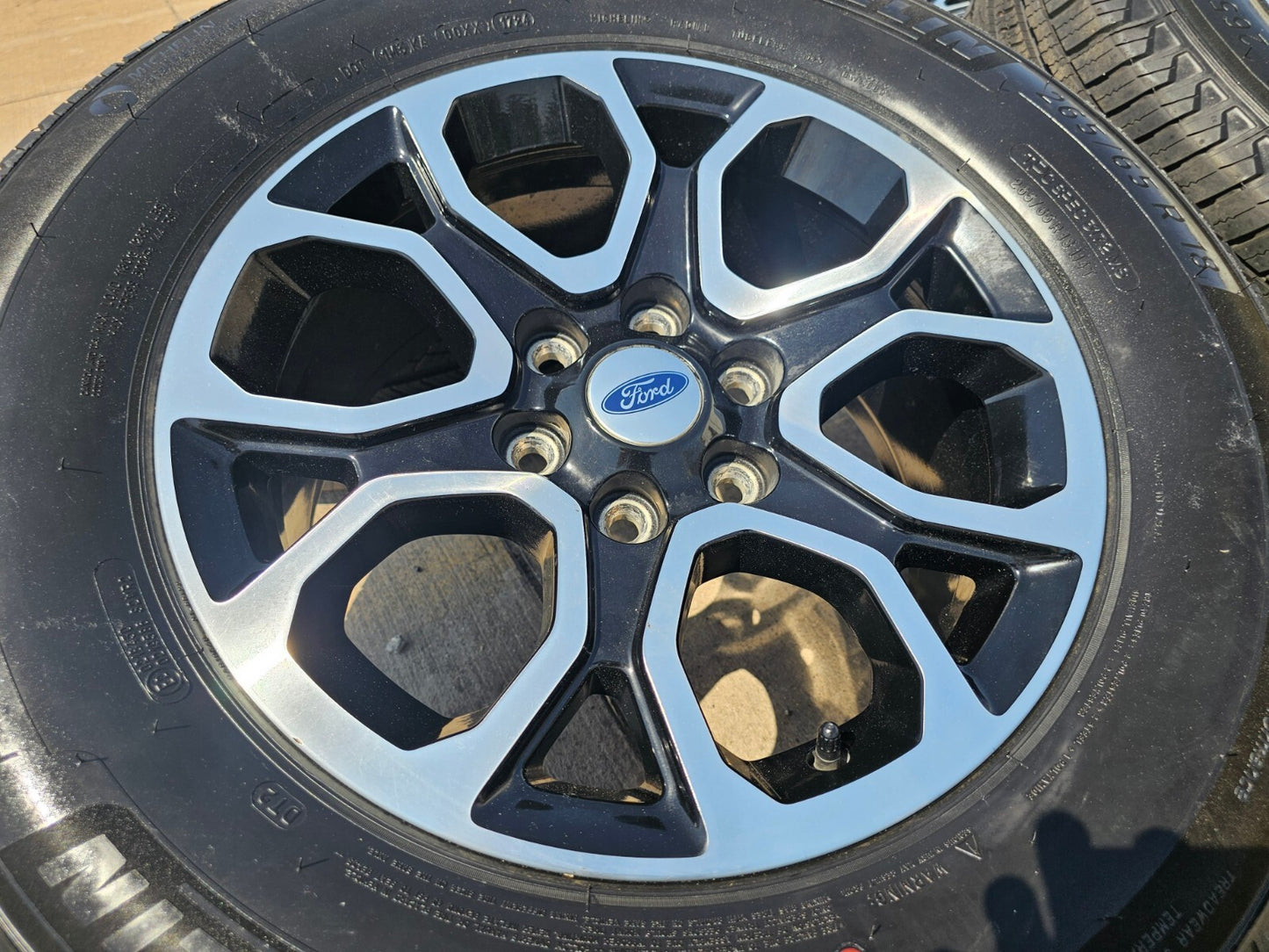 18" Ford F-150 OEM rims wheels 10438 Expedition 2022 2023 2024 2025 NEW MICHELIN