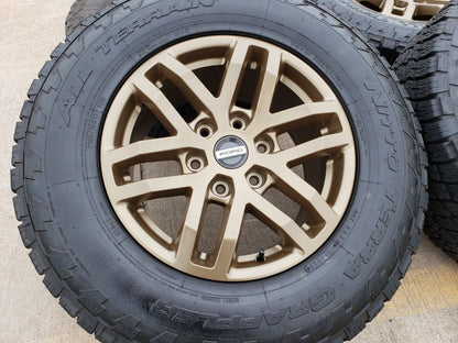 17" Ford Ranger Tremor OEM rims wheels 10431 BRONZE  2022 2023 2024 2025 NITTO
