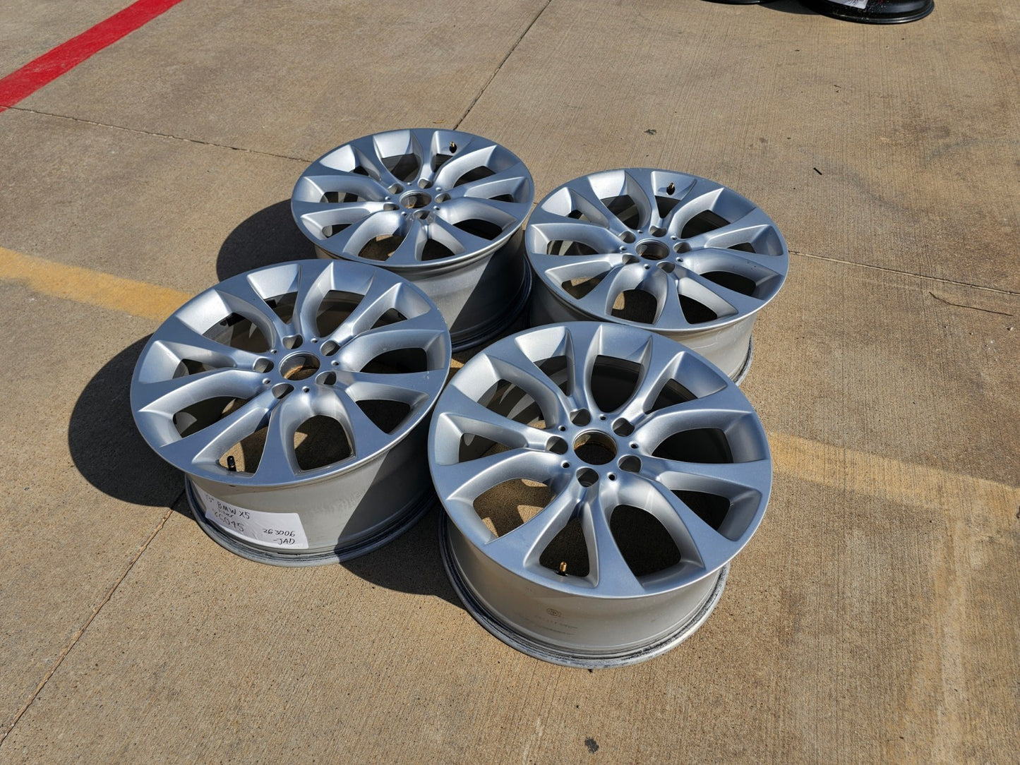 19" BMW X5 OEM 86045 Style 450 wheels rims SET 2012 2013 2015 2016 2017 2018