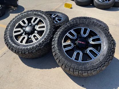 20" GMC Sierra AT4 2500 3500 OEM wheels rims 5950 Silverado KENDA 35" SET