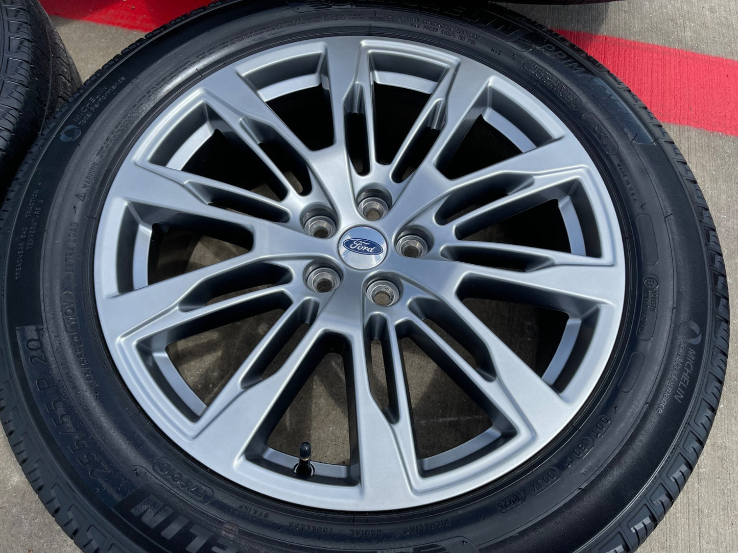 20" Ford Explorer Limited OEM rims wheels tires SET Lincoln Aviator MICHELIN