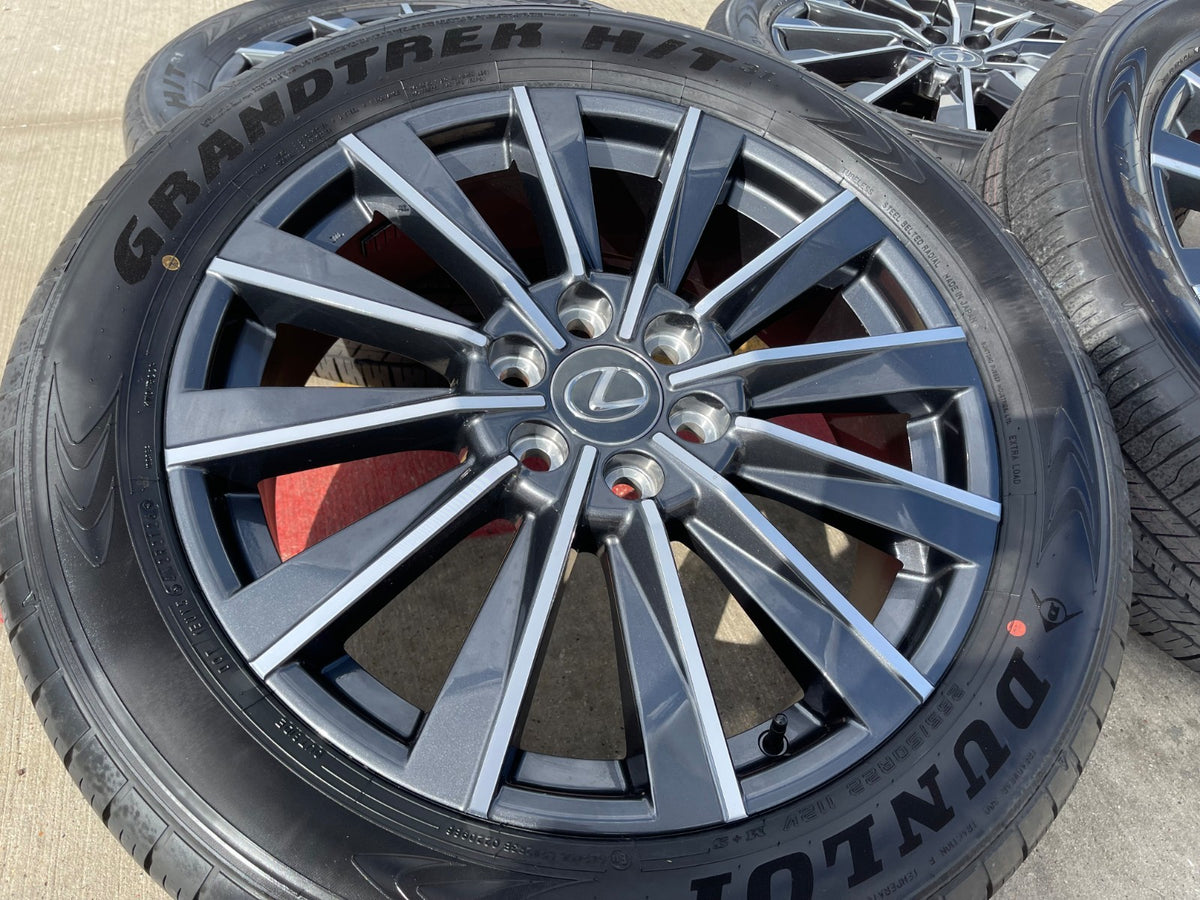22" Lexus GX550 OEM wheels rims Toyota Land Cruiser Tundra 78519 LX600 SET NEW
