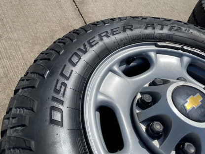 17" Chevy Silverado GMC Sierra 2500 OEM 8095 wheels rims FIRESTONE TRANSFORCE AT