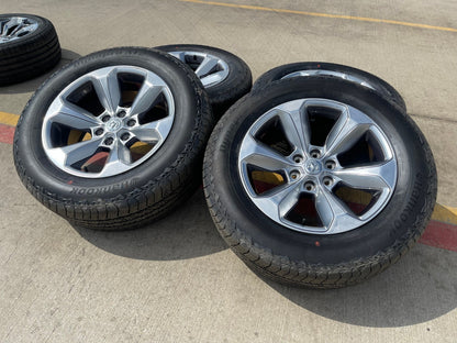 20" Dodge Ram 1500 OEM Laramie wheels rims 2681 tires HANKOOK