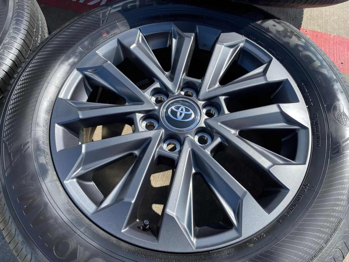 20" Toyota Land Cruiser OEM wheels rims 94057 Tundra Sequoia 2025 2026 2027 NEW