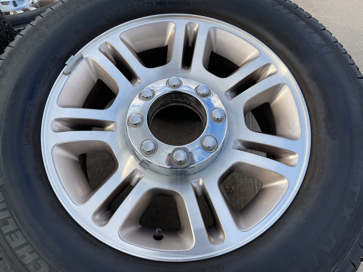 20" Ford F-250 F-350 OEM 3951 3845 KING RANCH rims wheels tires MICHELIN LTX A/T