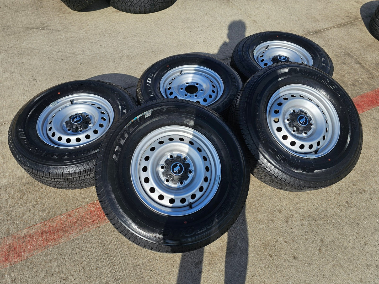 16" Ford Bronco steel wheels rims tires 10226 Ranger 2023 2024 2025 2026 NEW