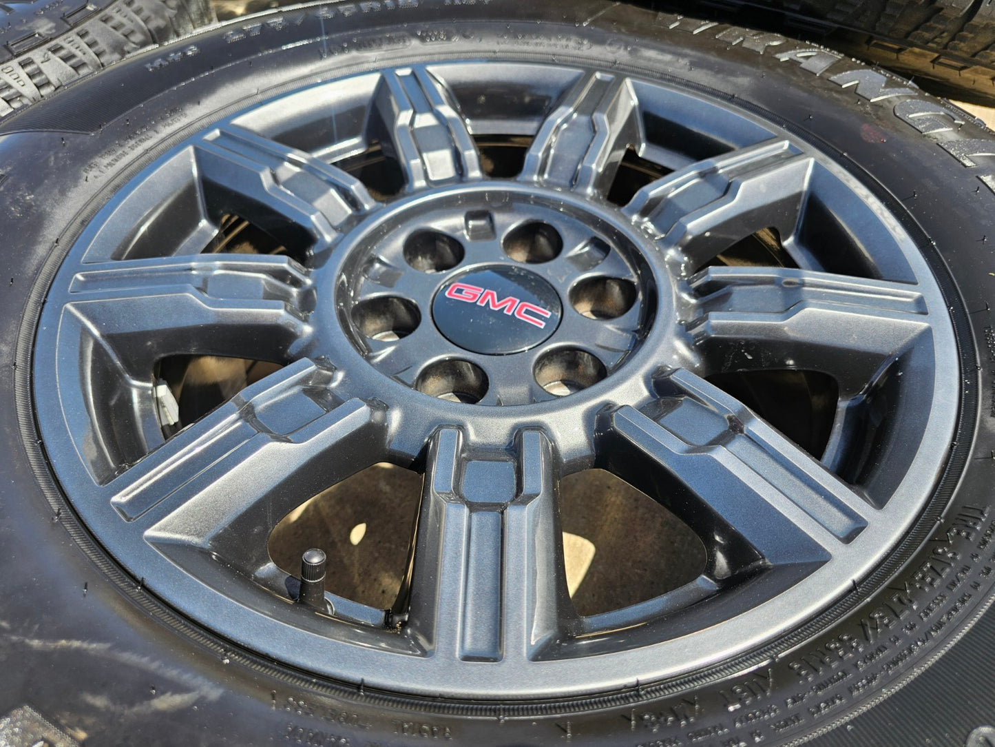 18" GMC Sierra AT4X Chevy Silverado OEM 14131 wheels rims SET GOODYEAR A/T NEW