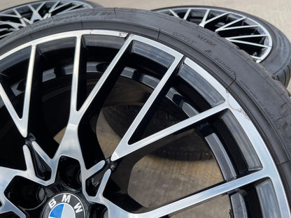 19" BMW M2 640i 650i OEM 86445 86448 F87 wheels rims 5x120 tires MICHELIN
