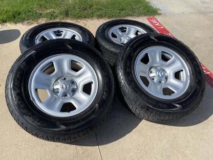 18" Ram 1500 OEM 2667 stock wheels rims tires SET 2022 2023 2024 2025 2026 2027