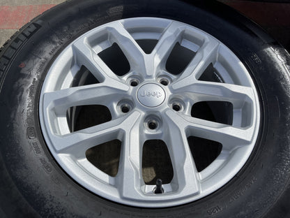 17" Jeep Wrangler Gladiator RUBICON OEM 9301 95329 wheels rims tires MICHELIN